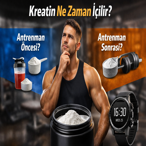Kreatin Ne Zaman İçilir? Antrenman Öncesi mi Sonrası mı?