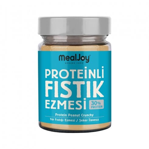 MealJoy Proteinli Fıstık Ezmesi Sade 320 Gr