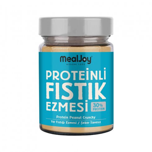 MealJoy Proteinli Fıstık Ezmesi Sade 320 Gr