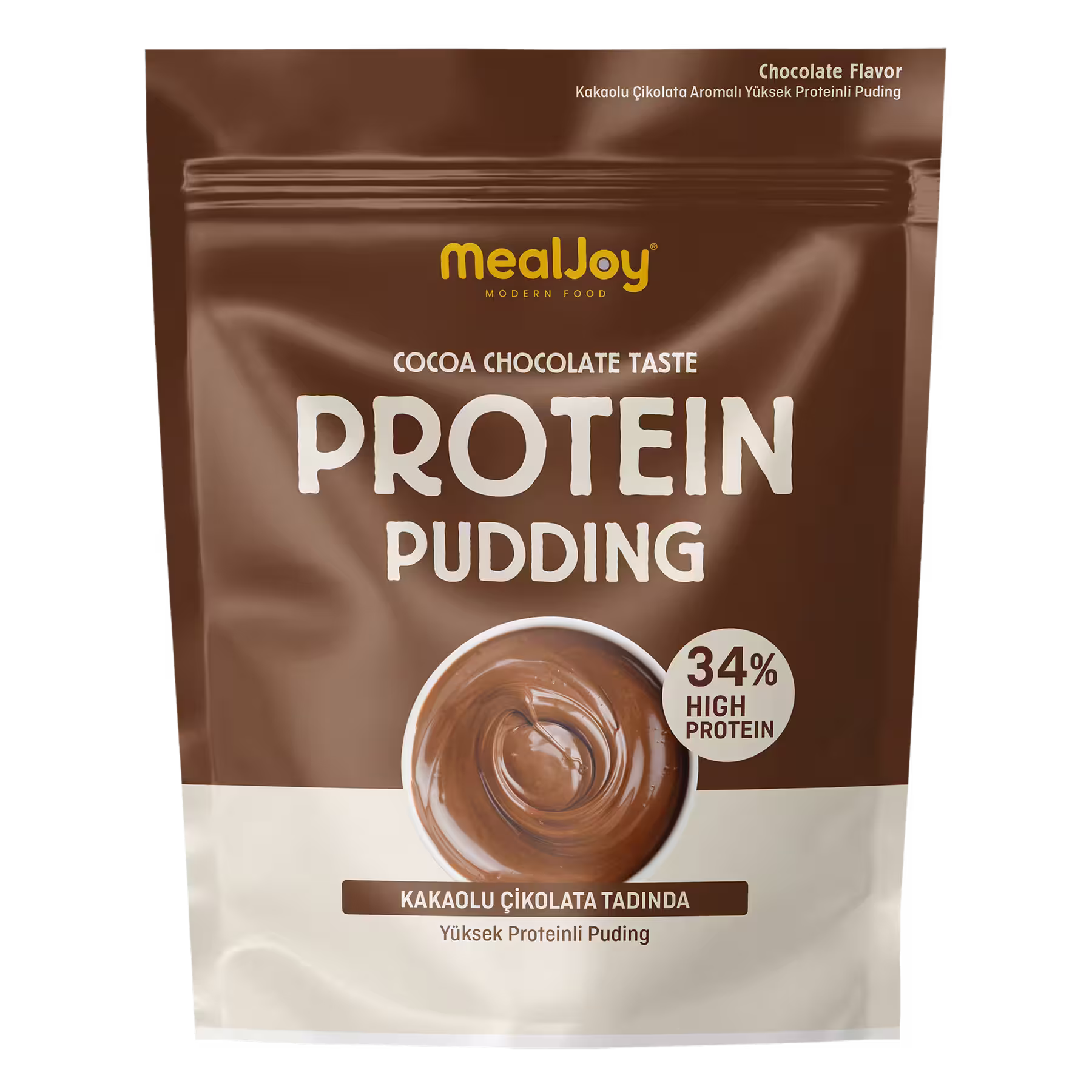 Mealjoy Yüksek Proteinli Puding - Kakao ve Çikolata Aromalı - 500 Gr