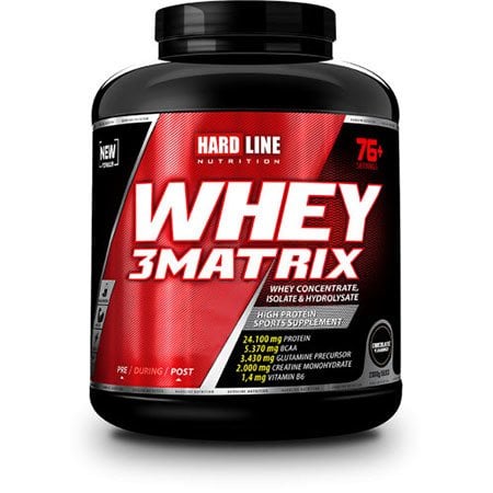 Hardline Whey 3 Matrix 2300 Gr Muz