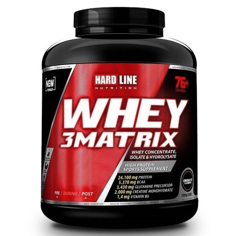 Hardline Whey 3 Matrix 2300 Gr Çikolata