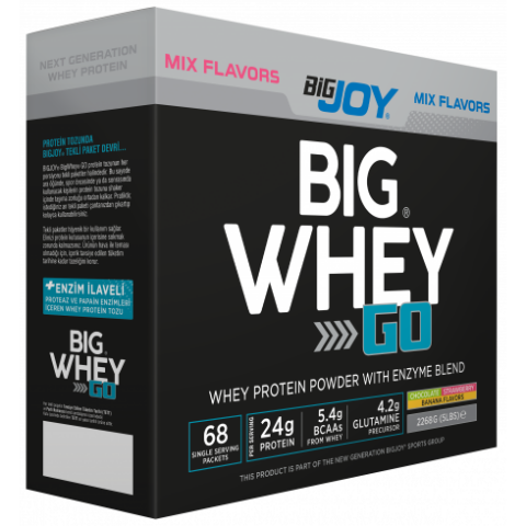 Bigjoy Big Whey GO 68 Şase Protein Tozu