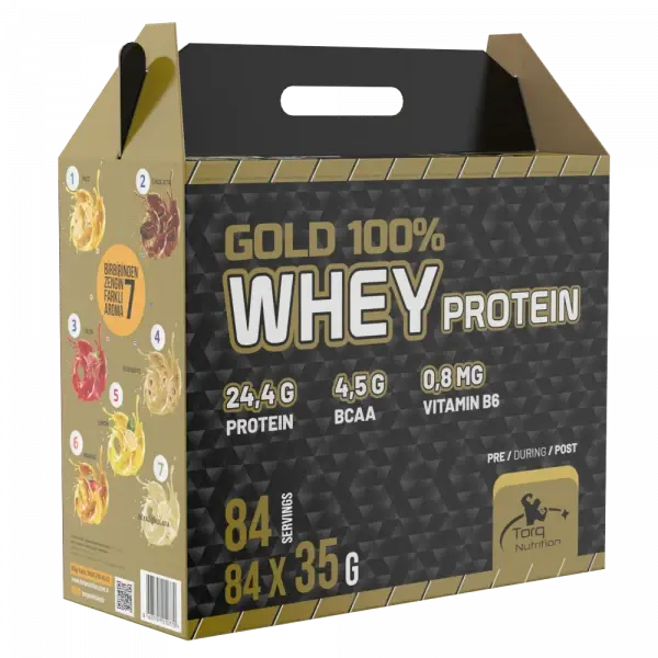 Torq Gold Whey Protein Tozu Mix 35 Gr x 84 Saşe