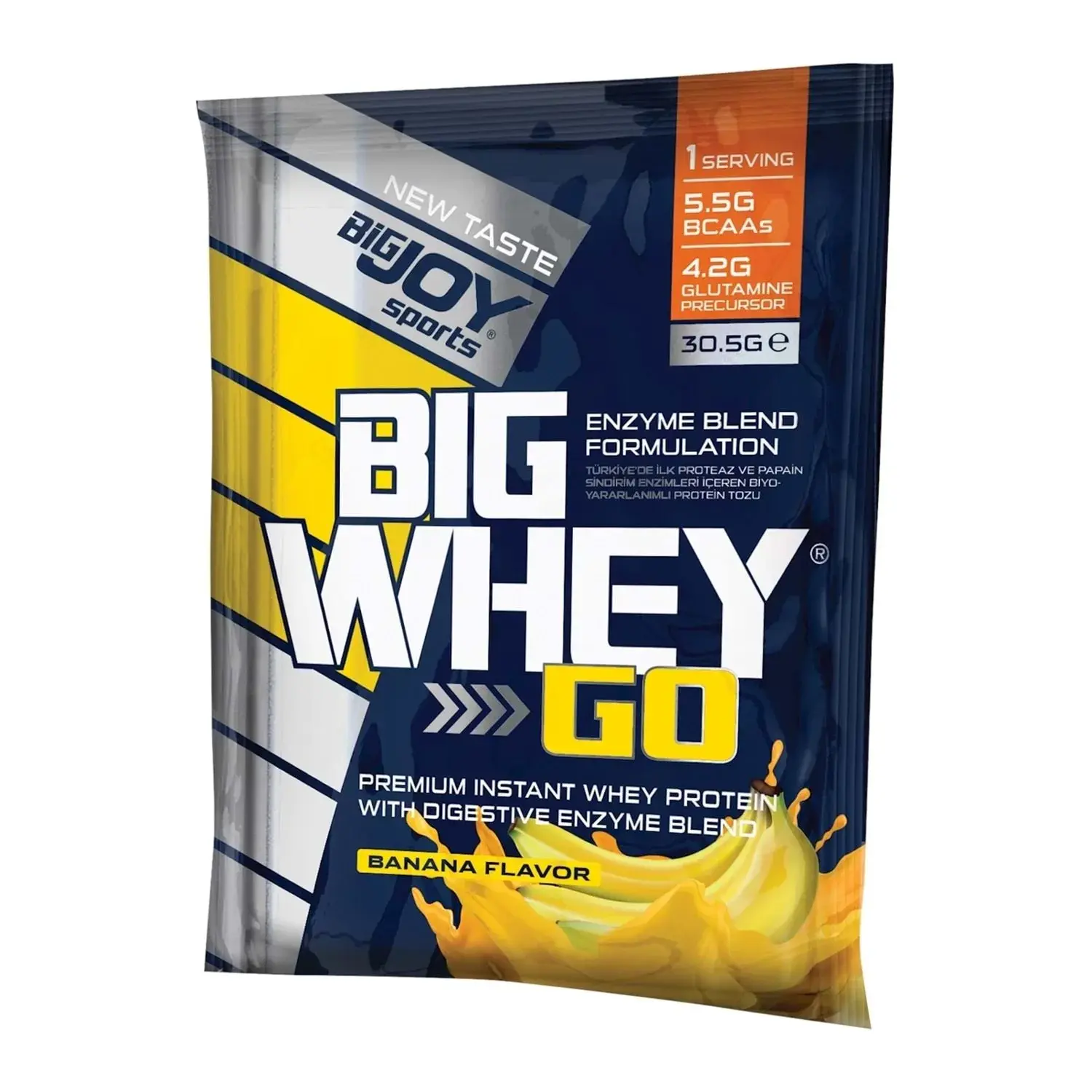 BigJoy Big Whey Classic Protein Tozu - Muz - 33 Gr (Tek Kullanımlık)