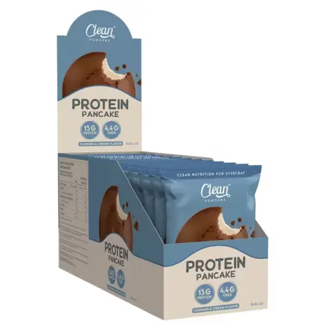 Clean Powders Protein Pancake 55 gr 12 Adet - Kurabiye