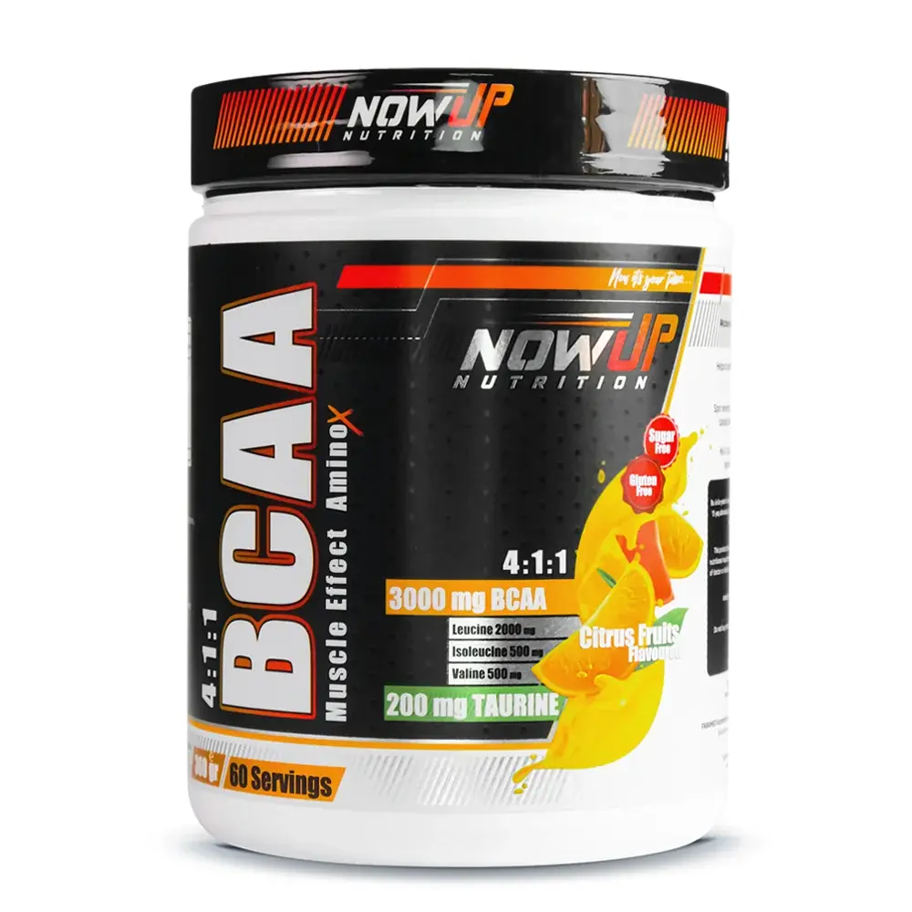 Nowup Nutrition BCAA 4:1:1 Muscle Effect