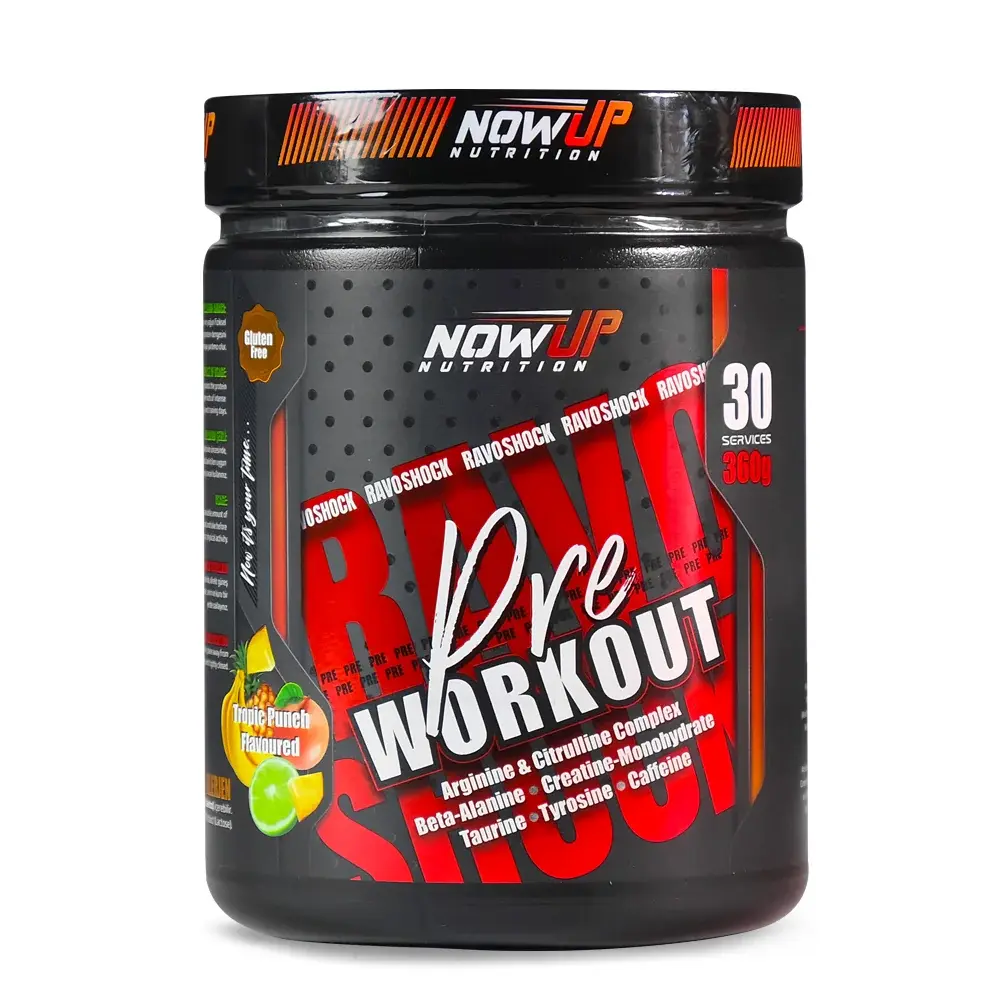 Nowup Nutrition Ravo Shock Pre-Workout 360 gr