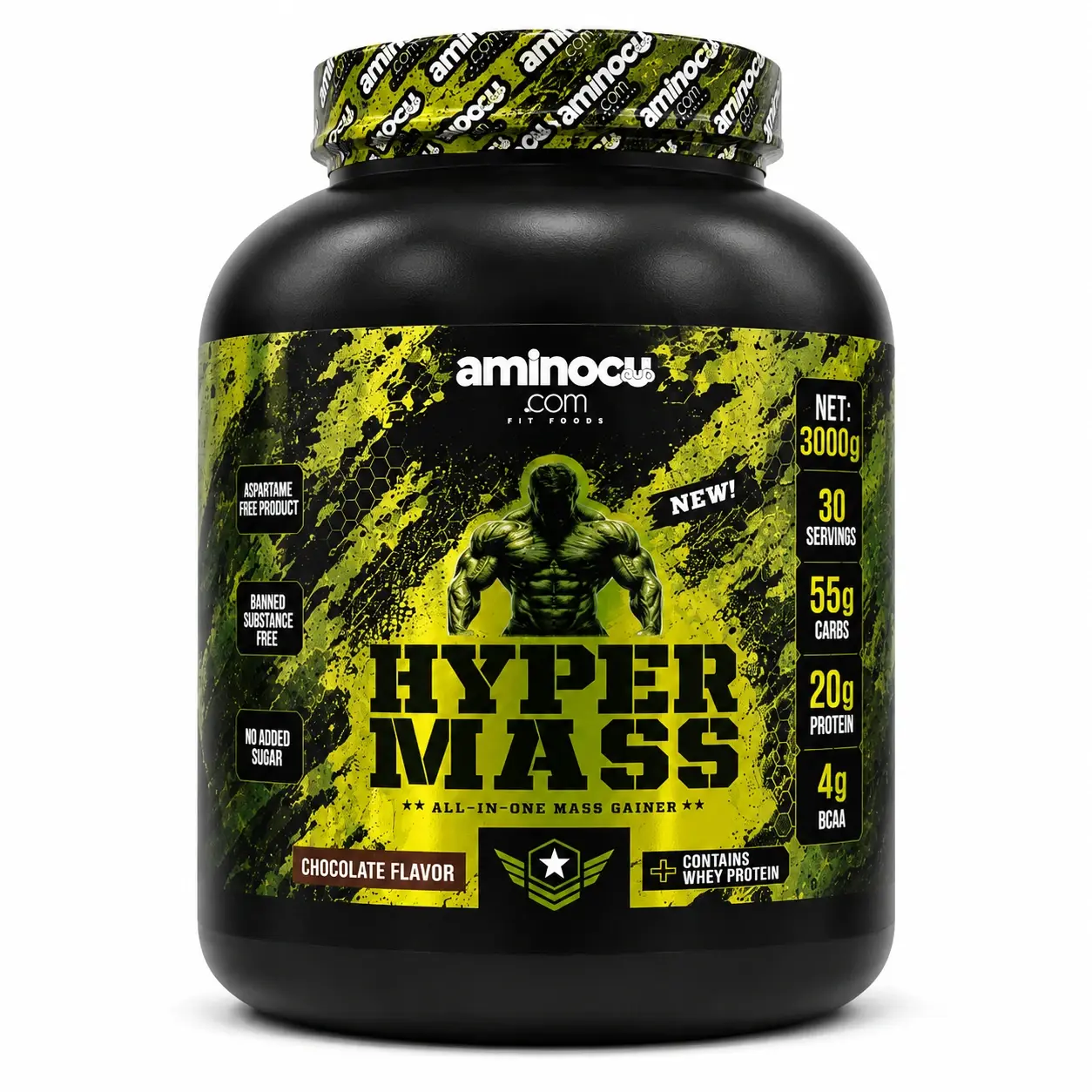 Aminocu Hyper Mass 3000 Gr Mass Gainer