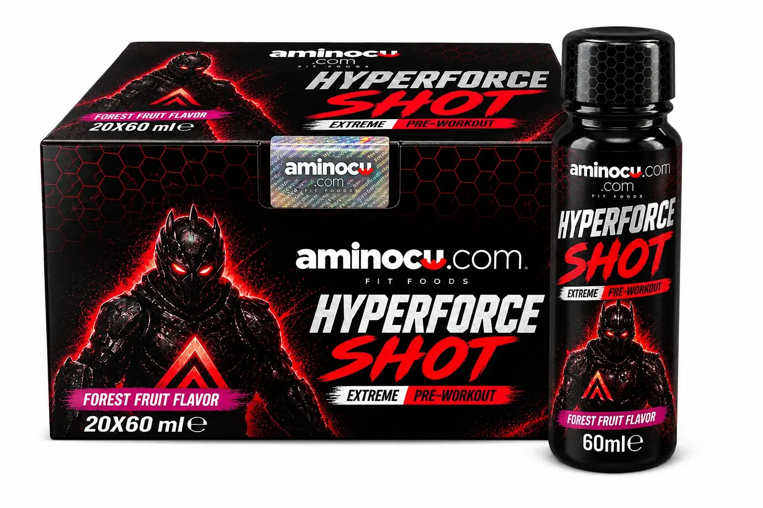 Aminocu HyperForce Shot 20x60 ml Extreme Pre-Workout