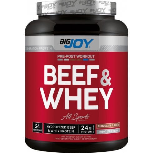 Bigjoy Beef & Whey Protein Tozu 1088 Gr