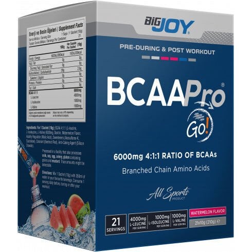 BigJoy Bcaa Pro Go! 21 Tek Paket
