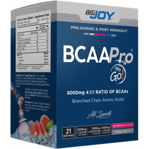 BigJoy Bcaa Pro Go! 21 Tek Paket