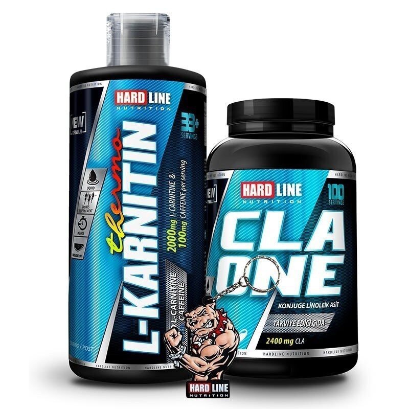 Hardline Thermo L-Karnitin Sıvı 1000 ML + CLA kombinasyonu