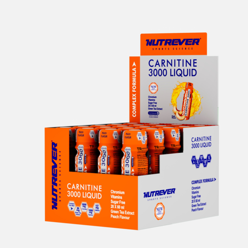 Nutrever L-Carnitine 3000 Liquid 20 Ampül