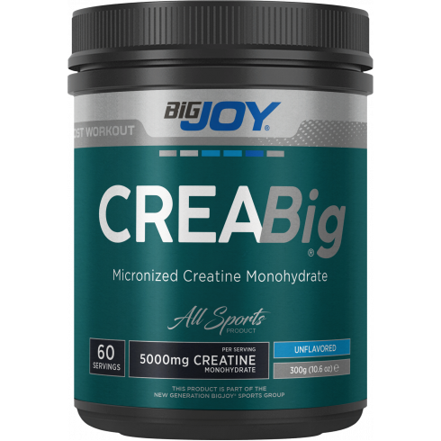 BigJoy CreaBig Micronized Creatine Powder 300 Gr