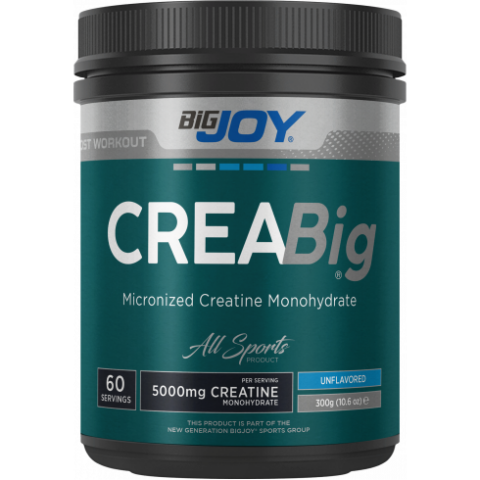 BigJoy CreaBig Micronized Creatine Powder 300 Gr