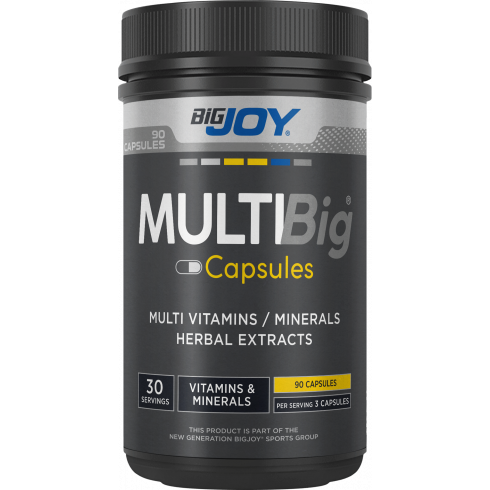 BigJoy Sports Multibig Vitamin Mineral 90 Kapsül