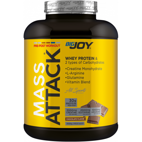 Bigjoy Sports Mass Attack Çikolata 3000g