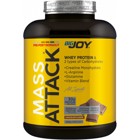 Bigjoy Sports Mass Attack Çikolata 3000g