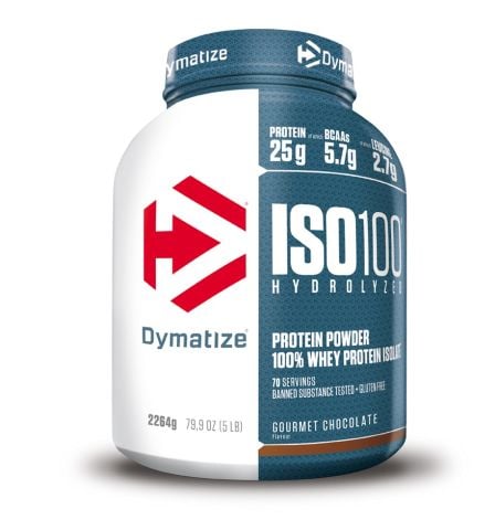 Dymatize ISO 100 Hydrolyzed Whey Protein Isolate 2264 gr - Çikolata Aromalı