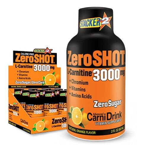 Zero Shot 60 mL 3000Mg L-Carnitine 12 Adet