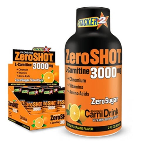 Zero Shot 60 mL 3000Mg L-Carnitine 12 Adet