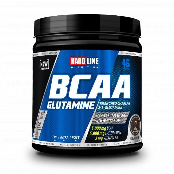 Hardline BCAA + Glutamine 530 Gr