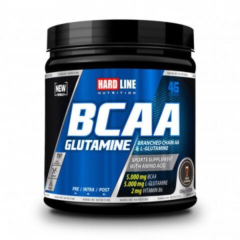 Hardline BCAA + Glutamine 530 Gr